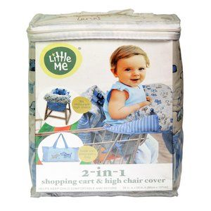 Little Me Shopping Cart Cover & High Chair Cover Puppy Dog